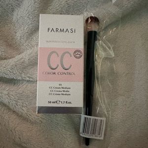 Brand new CC cream and brush